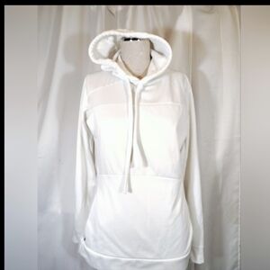 Cabela's  Hoodie, Woman, White, Pockets, Drawstring, Logo, S